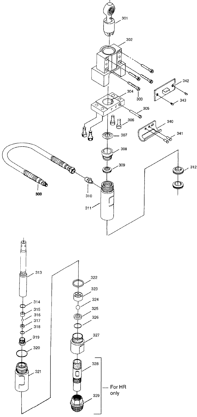 Epic 1200HPG Fluid Section Parts